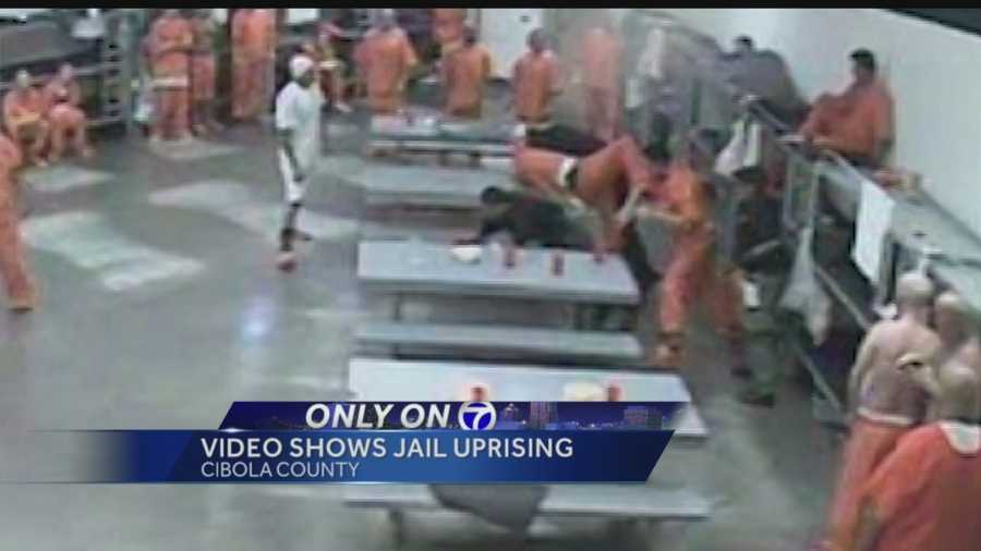 Newly released video from the Cibola County Jail sheds light on the moments that led to an August inmate uprising.