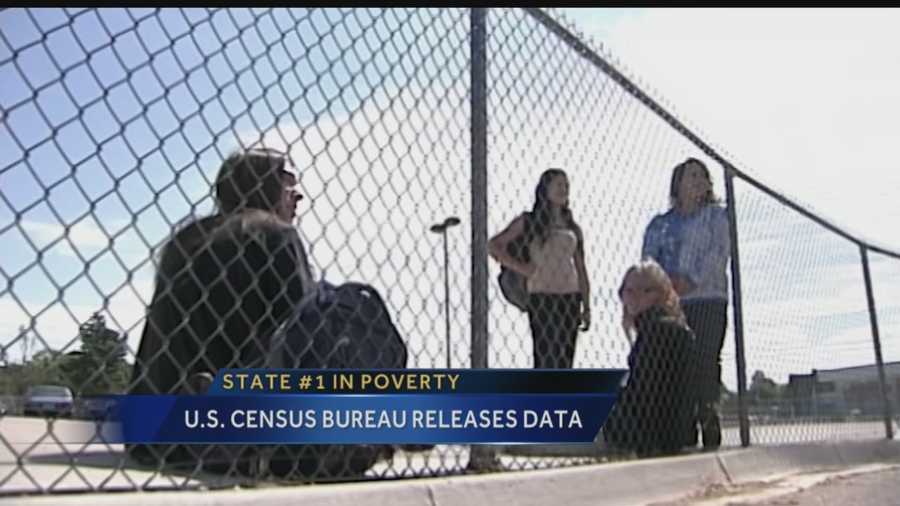 New Mexico has topped another list, and it's not a good one. Our state is number one in poverty, according to new federal data. But some say the situation could be turned around.
