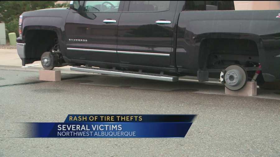 Rash Of Tire Thefts