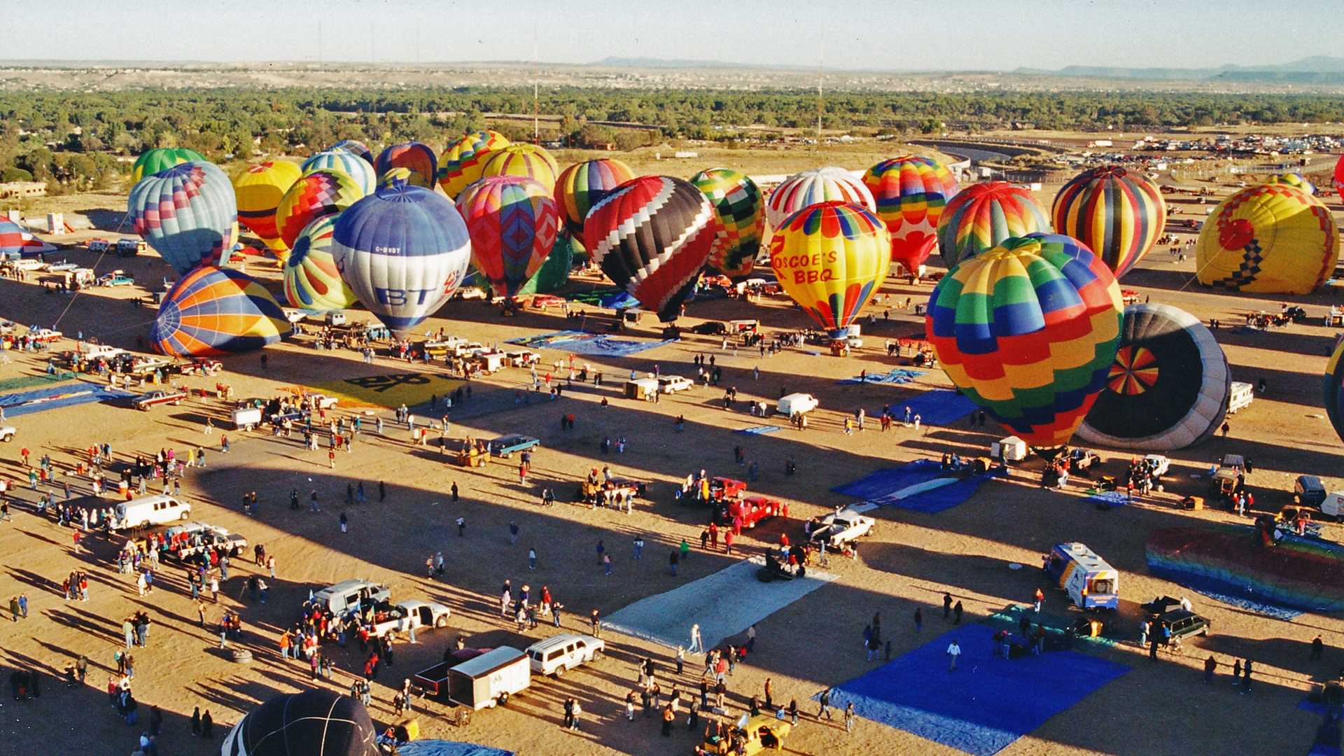 See What Balloon Fiesta Looked Like 15 Years Ago