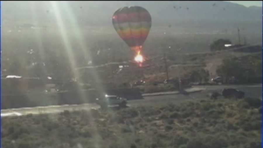 An Albuquerque balloonist is speaking publicly for the first time since a terrifying crash at last year’s fiesta.