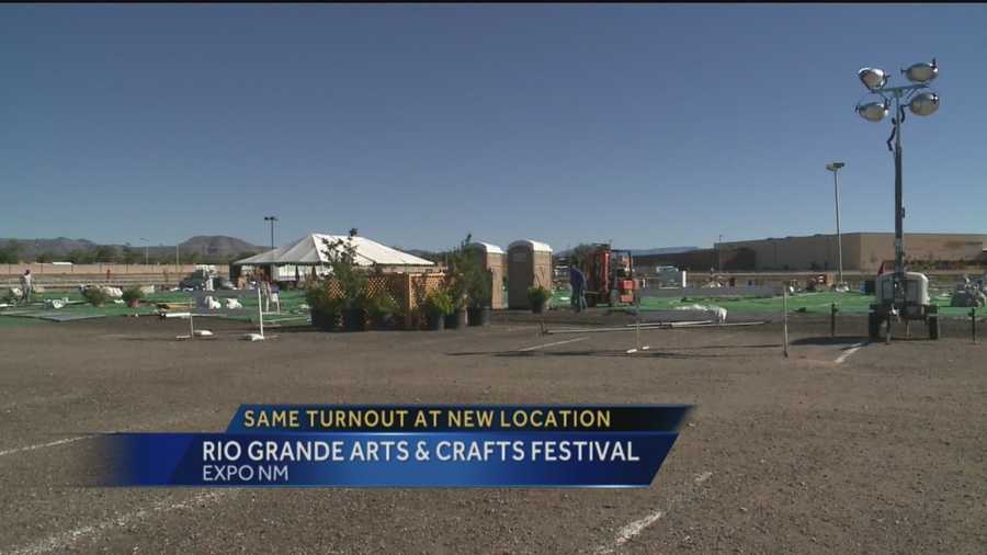 The Rio Grande Arts and Crafts Festival is worried about their new location.