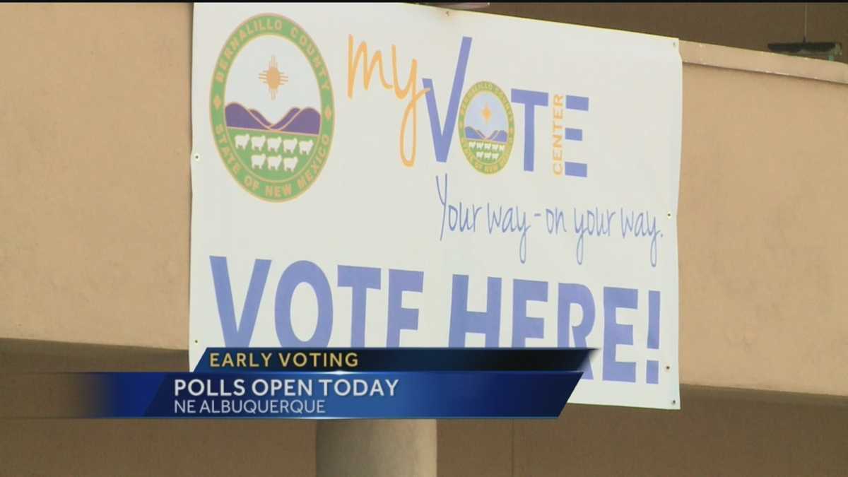 Early Voting Begins In Rio Rancho