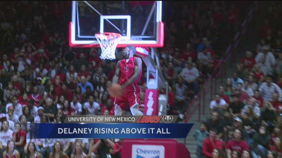 Lobos fans get used to seeing a lot more of Deshawn Delaney.