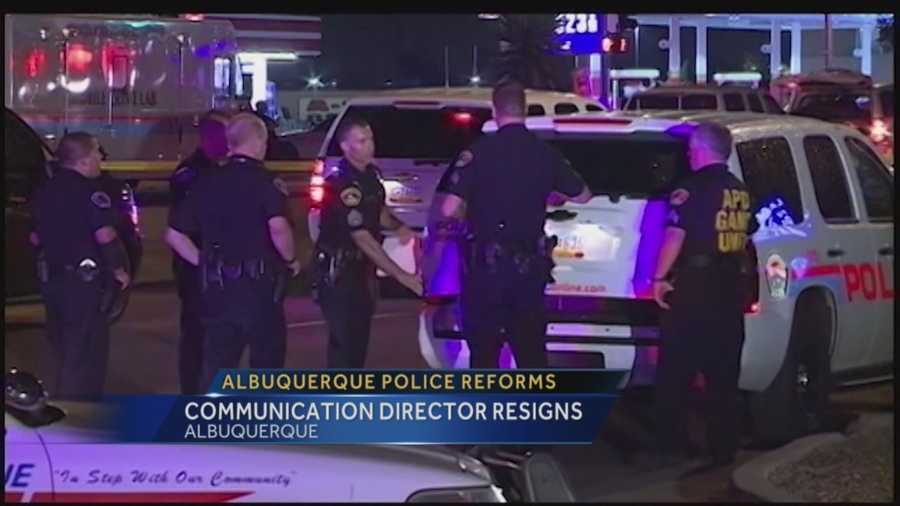 Right after the Department of Justice announced the Albuquerque police department had a pattern of excessive force.