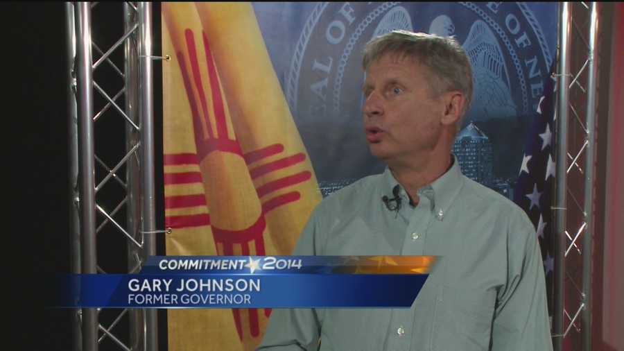 Former Governor Gary Johnson was very popular. He's also quite outspoken. So you won't be surprised to hear, he has some strong feelings on this year's race for governor.