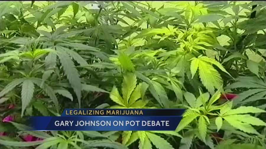 This election season, former Governor Gary Johnson says there is a glaring example of politicians not listening to the public when it comes to pot.