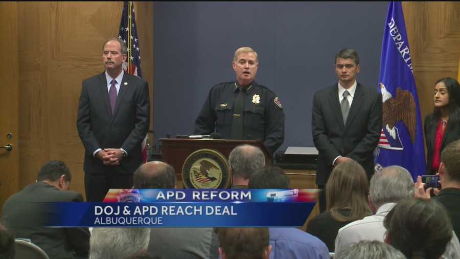 In a Friday news conference, U.S. Department of Justice officials declared the Albuquerque Police Department is about to enter a new chapter of policing.