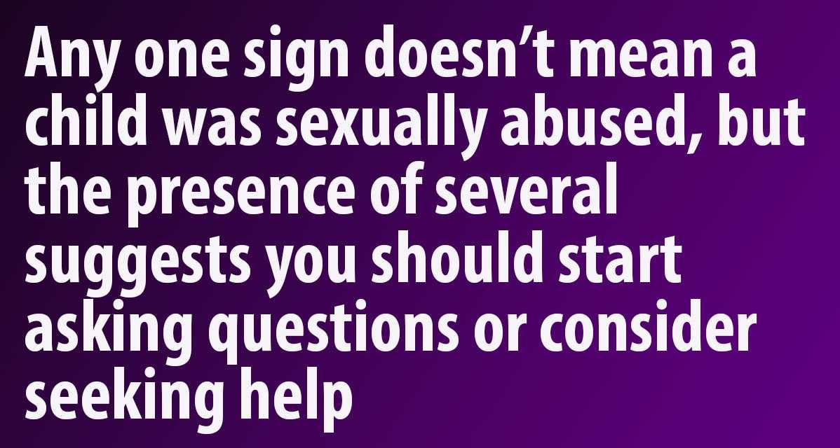 Sexual Abuse Warning Signs In Children   29506710 29506710 