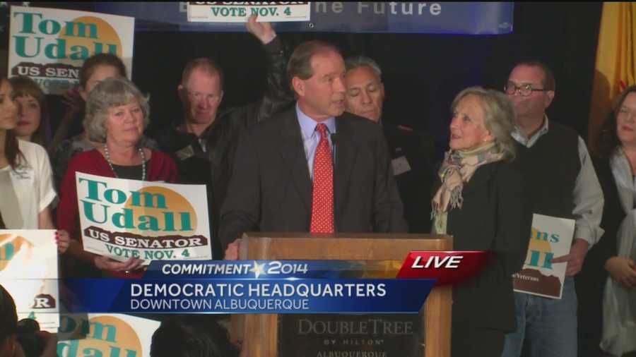 Sen. Tom Udall will be re-elected, according to KOAT Political Analyst Brian Sanderoff. Udall said there are challenges and opportunities in store for New Mexico.