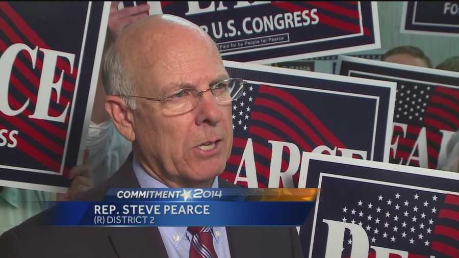 Congressman Steve Pearce is predicted to win back his seat in Washington, D.C. He spoke with Action 7 News reporter Mike Springer.