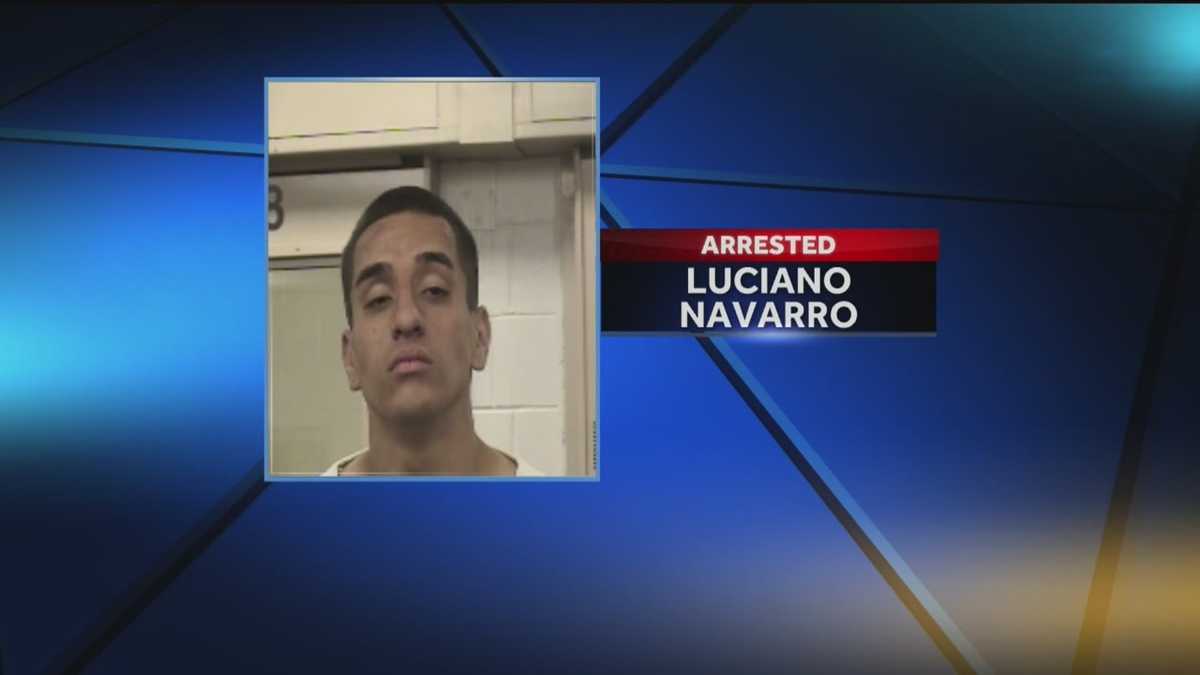 Man rams cop car with stolen car, police say