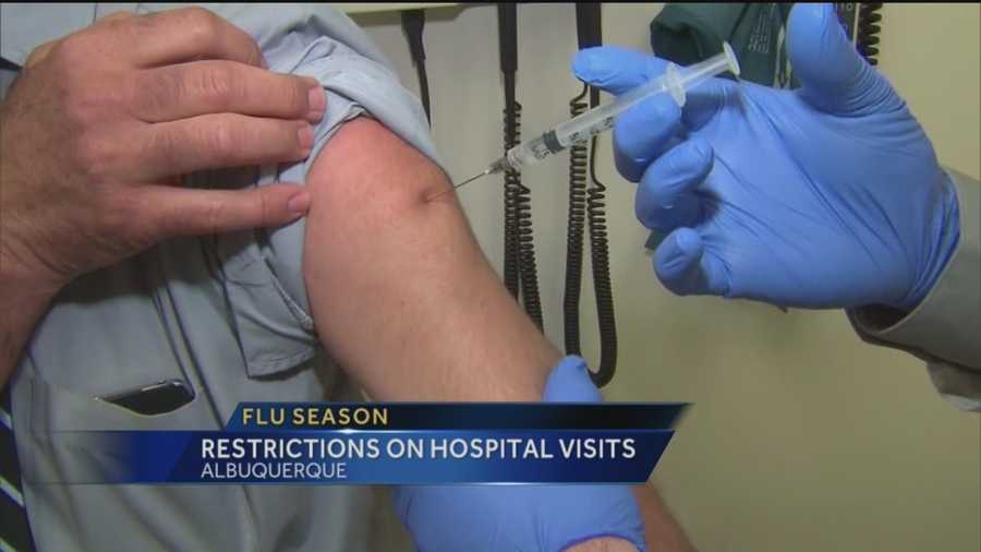 Flu season has arrived and now hospitals, like Presbyterian Hospital, will have strict guidelines about visitors.