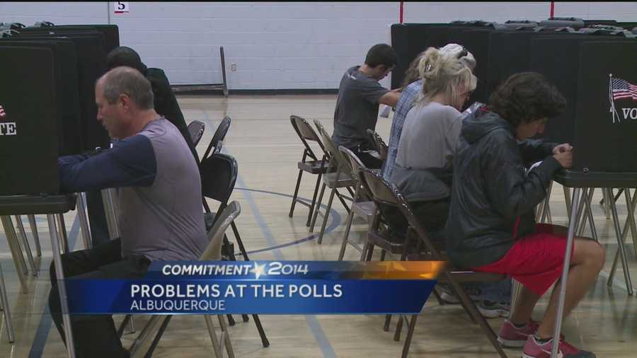 KOAT Action 7 News reporter Kirsten Swanson explores Tuesday's long lines and voting hiccups.