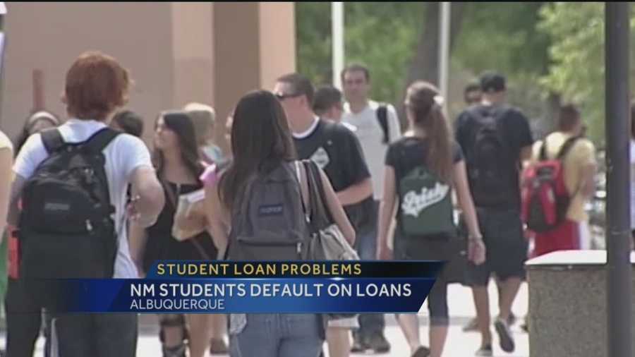 College graduates in New Mexico are having trouble paying back their student loans, according to new numbers from the Department of Education.