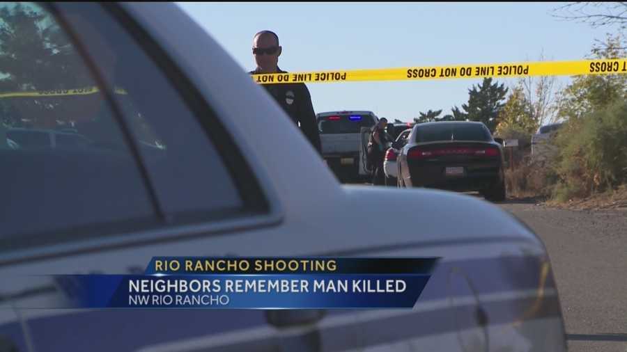 We're learning more about a deadly shooting in Rio Rancho. Witnesses say a man ran up and shot their friend several times before taking off. Action 7 News Reporter Mike Springer spoke to one of the last people to see the victim alive.