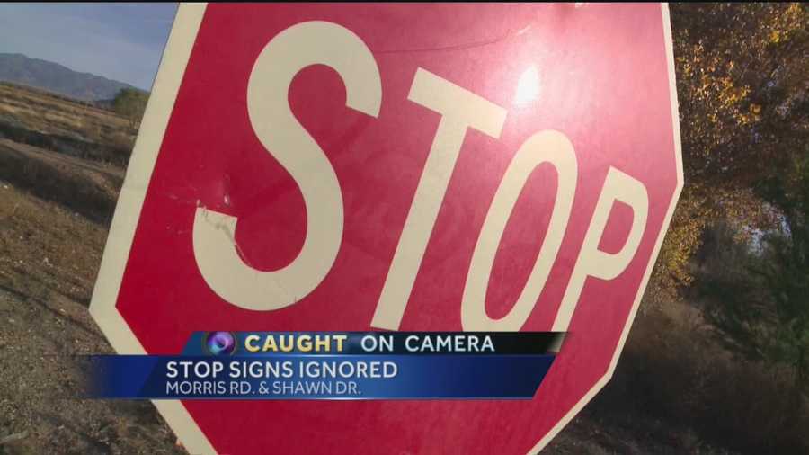 One month ago, we showed you people in Los Lunas breaking the law out in the open. Deputies promised something would be done. But four weeks later, Action 7 News reporter Laura Thoren caught people on camera again, ignoring those same stop signs.