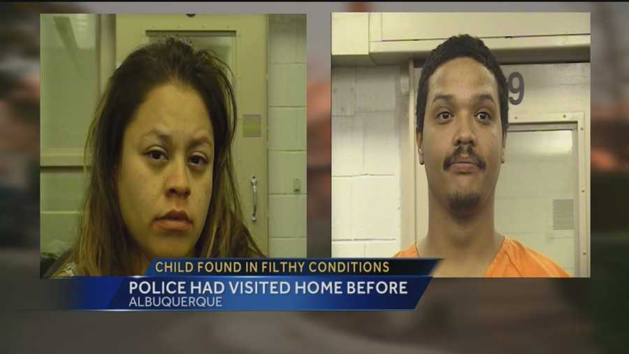 After responding to a domestic disturbance report in northeast Albuquerque on Wednesday, police said what they found inside the house was disturbing.