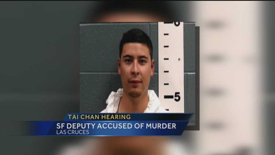 The former Santa Fe County sheriff’s deputy accused of shooting and killing a fellow deputy waived his court appearance Monday.