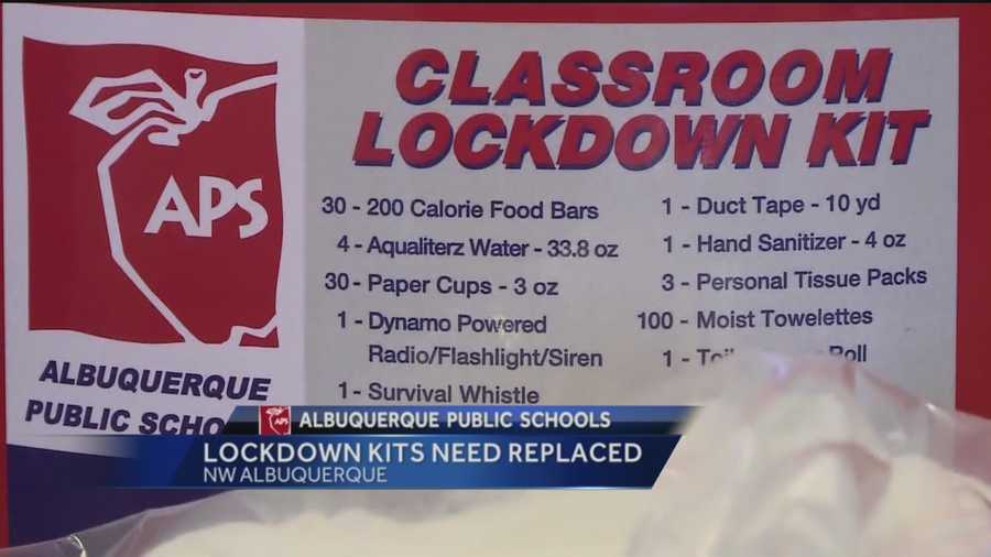 It’s called a lockdown kit, and it’s packed full with emergency preparedness items.