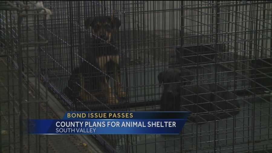Bernalillo County is hoping to build a new, larger animal shelter to ease overcrowding problems.