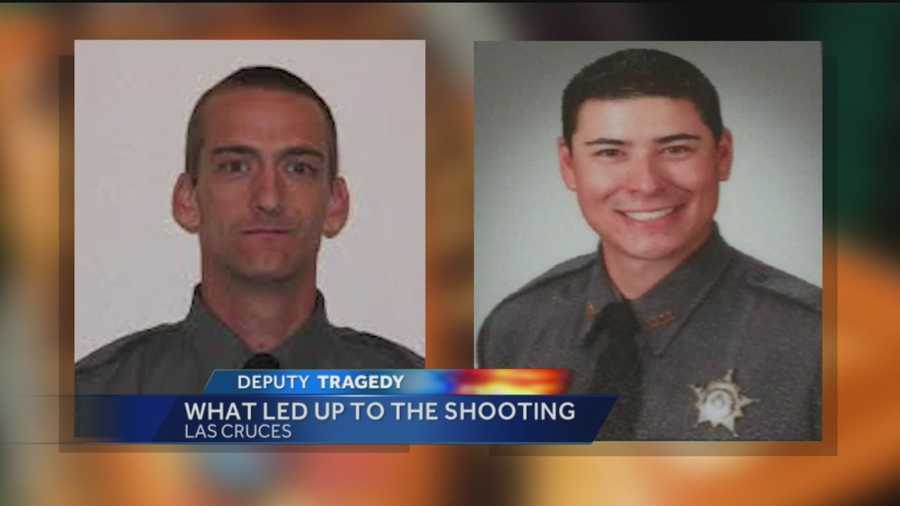 The former Santa Fe County deputy accused of shooting a fellow deputy in Las Cruces in October has bonded out of jail.
