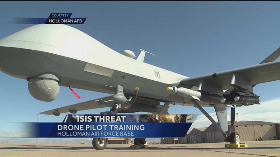 Before pulling off missions in places like Iraq or Syria, pilots are getting drone training right here in New Mexico.