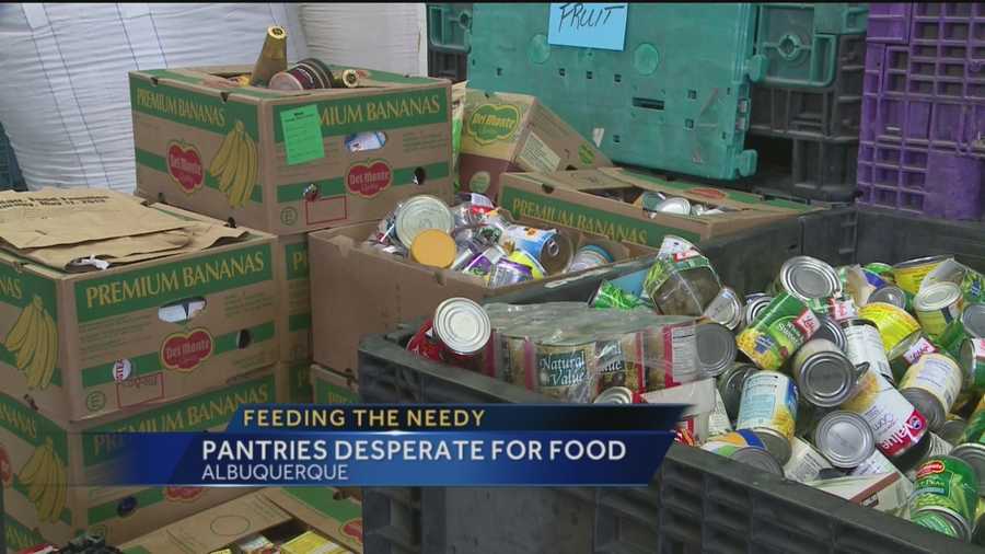 With just days to go until Thanksgiving, New Mexico food pantries are trying to get meals for those in need.