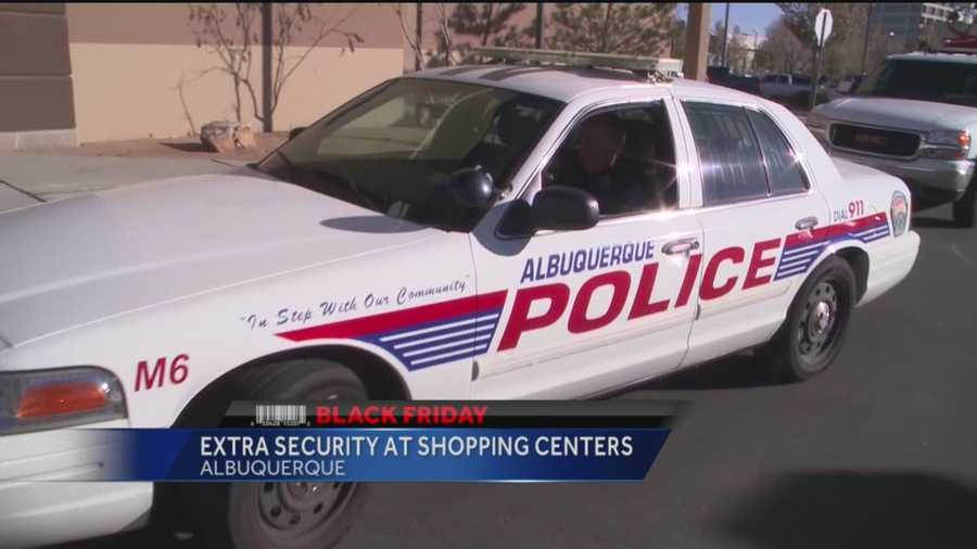 Albuquerque police plan to step up their patrols when the holiday shopping season kicks into high gear.