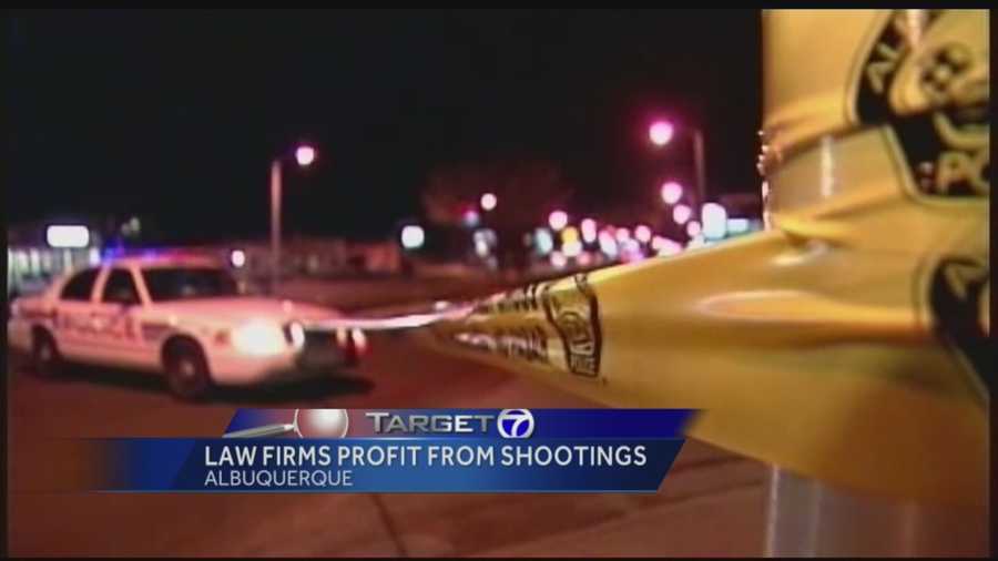 Officer involved shootings are devastating and controversial but for some local attorneys they're also very profitable.