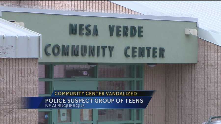 Police are trying to figure out who continues to break the windows at a northeast Albuquerque community center.