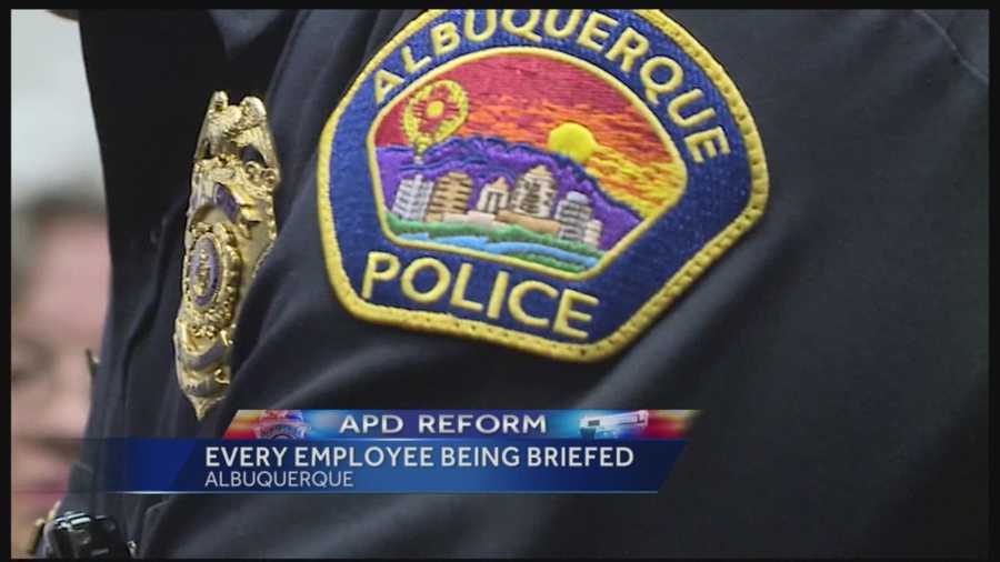The U.S. Department of Justice is back in Albuquerque this week, this time to brief the police department on new required policies.