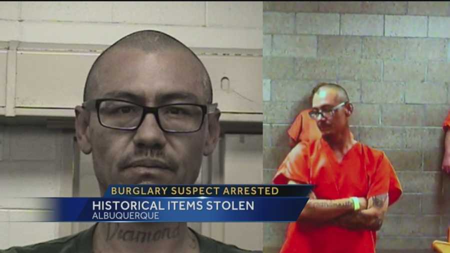 Some rare and historical items were stolen from people's homes in Albuquerque.