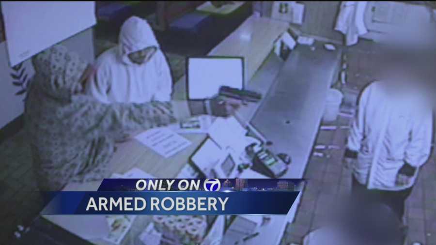 Detectives are searching for those responsible for a violent Wednesday armed robbery.
