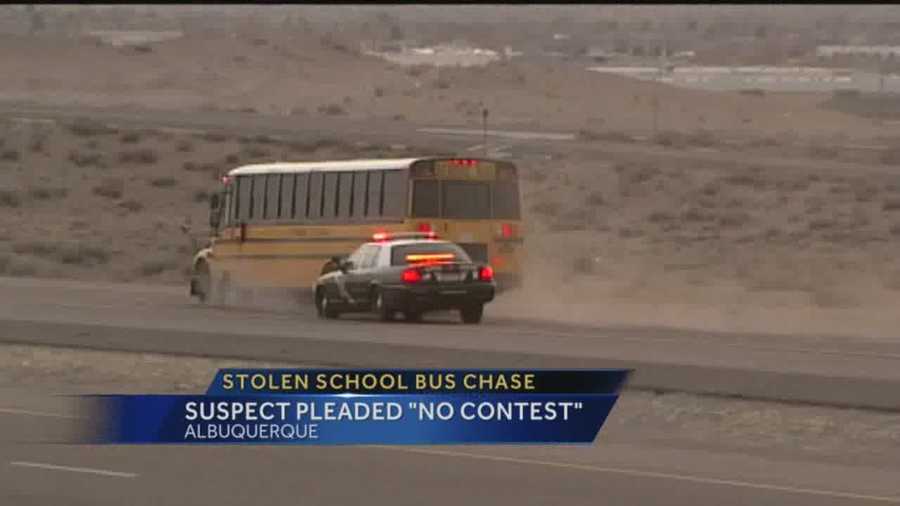 A man shot three times by police after stealing a school bus faces a judge Thursday.
