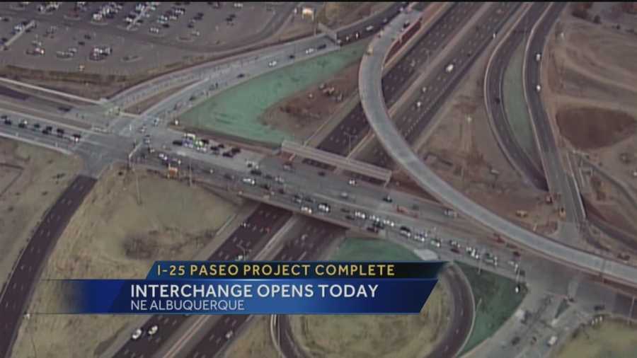 I-25 Paseo Project Complete