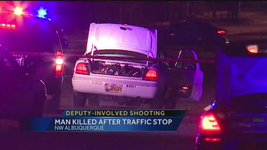 The Bernalillo County Sheriff's Department confirms one of its deputies was involved in a shooting late Tuesday night.