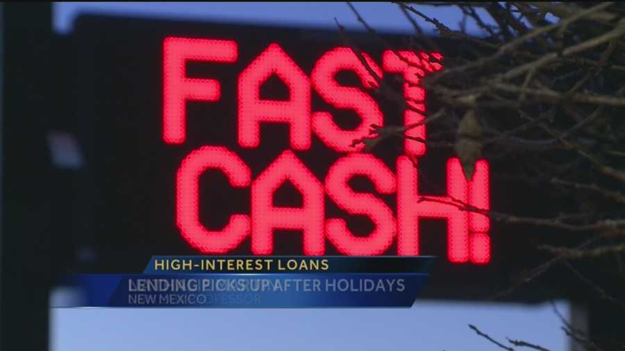 Many people looking to fatten their wallets after holiday spending are turning to storefront lending companies. Action 7 News reporter Laura Thoren spoke to a UNM professor about why those loans could get you in more trouble.