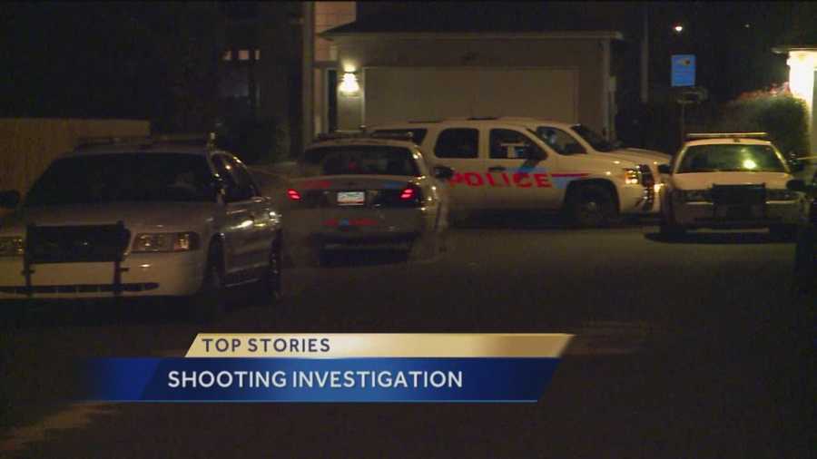 Someone was taken to the hospital after a shooting Sunday night in northwest Albuquerque.