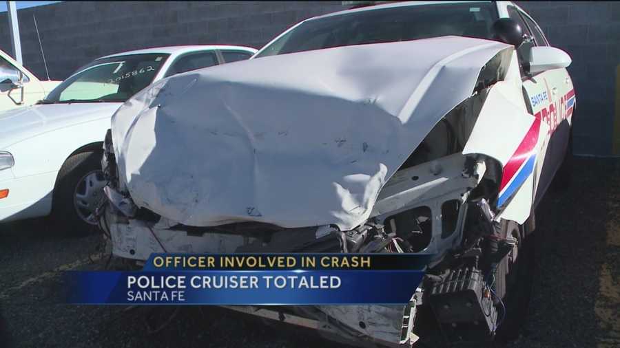 A Santa Fe police officer is recovering after being hit by a suspected drunk driver.