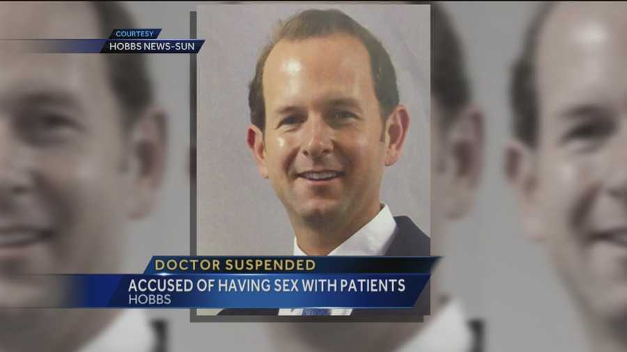 A doctor accused of having sex on the job is still suspended. On Thursday, the Medical Board decided he'll have to do a lot of work before he can see patients again.