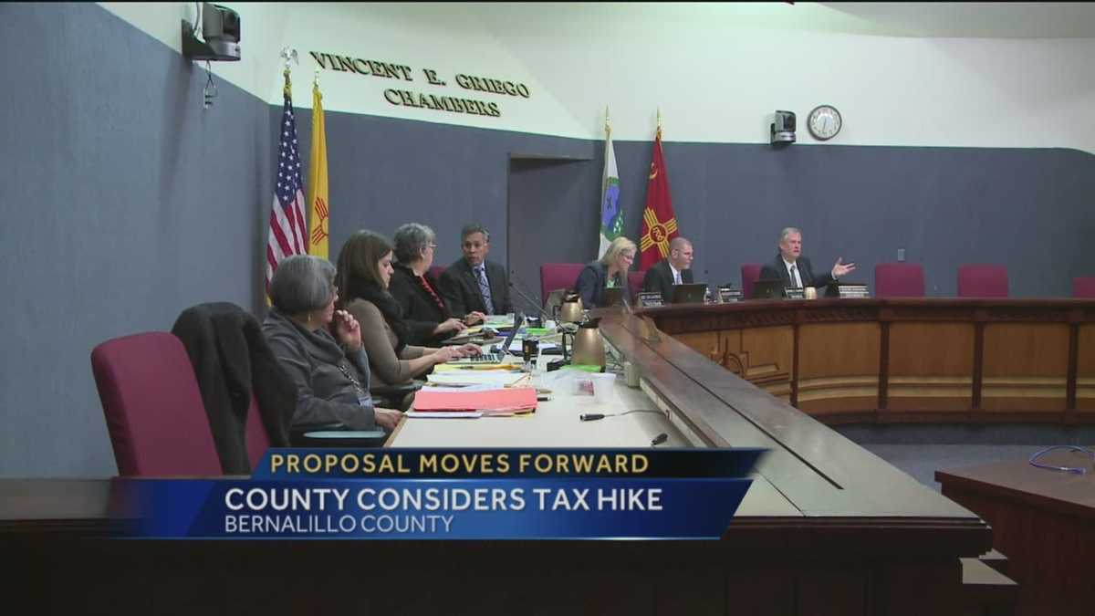 Bernalillo County's proposed tax hike moves forward