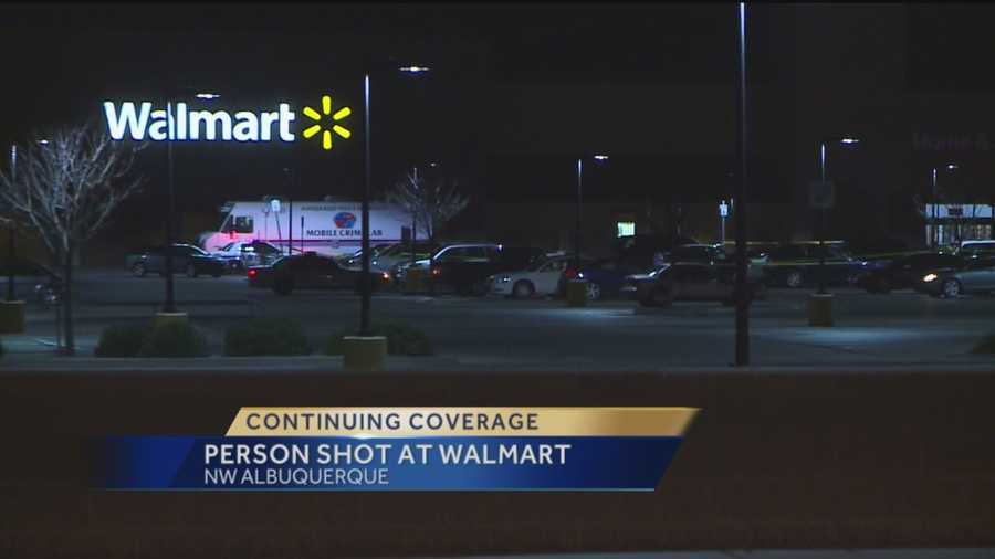 Person Shot At Walmart