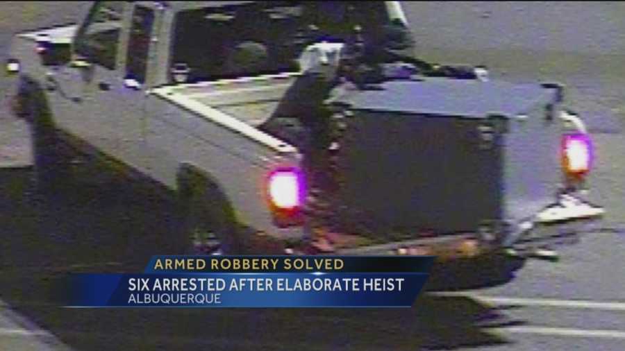 It was a daring heist that was unsolved for months but now the men accused of robbing an Albuquerque wal-mart and making off with the safe have been arrested.