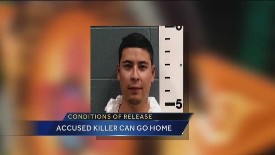 A former New Mexico sheriff's deputy accused of murder, can now return home to Santa Fe. Investigators say Tai Chan killed his partner Jeremy Martin in October.