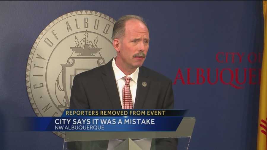 A U.S. Department of Justice report criticizes the Albuquerque Police Department for having an aggressive nature and lack of transparency. That's exactly the reputation two journalists say the city lived up to when they were recently booted from a news conference they were invited to attend.