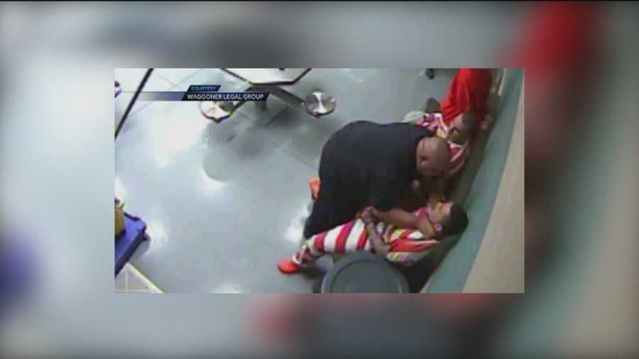 Video of two guards beating their sons while handcuffed in the Los Alamos County jail still haunts one New Mexico family.