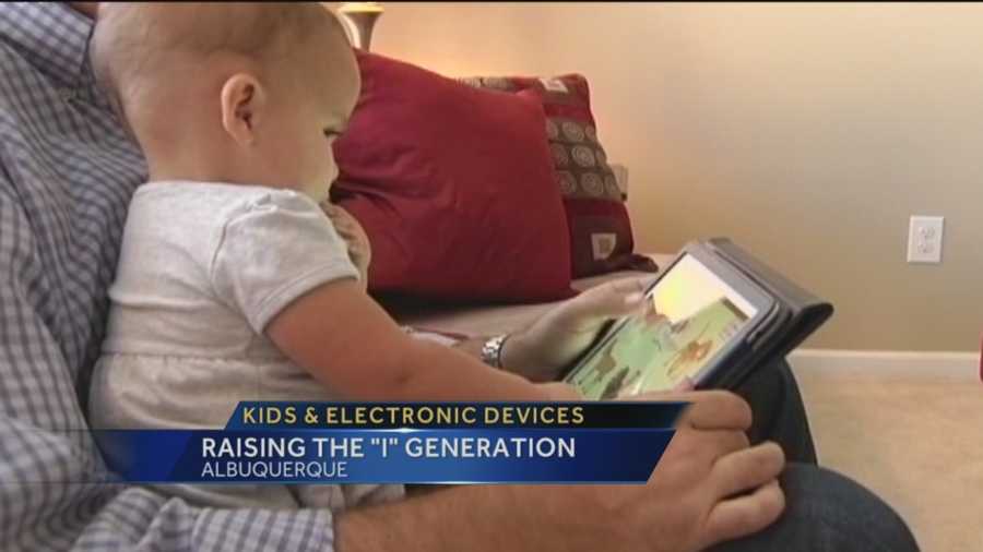 Parents are now raising children in the “iGeneration,” where kids learn at a very young age how to swipe and tap their way onto the Internet.