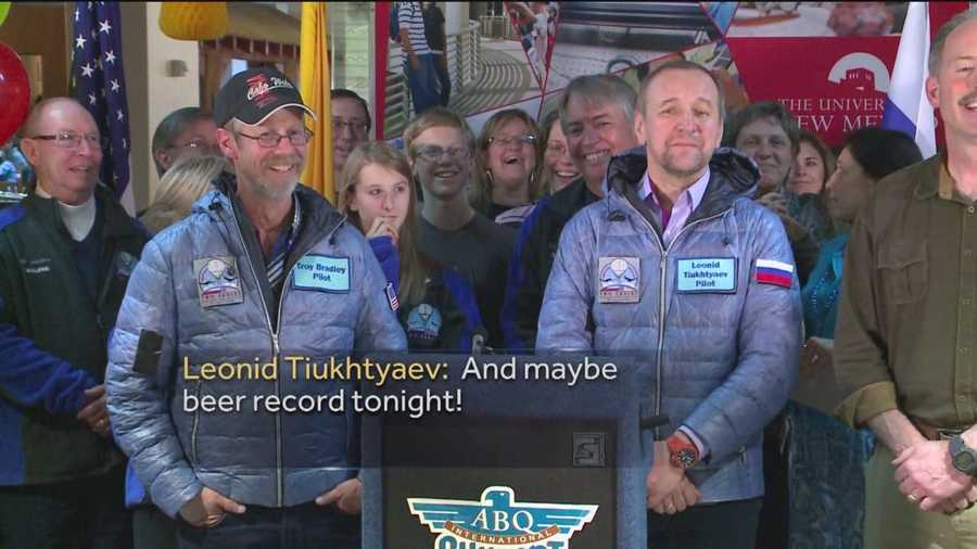 We are now hearing from those pilots for the first time since their historic flight.