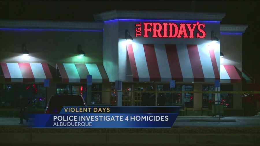In three days, Albuquerque police have responded to four homicides.